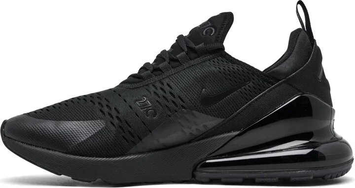 Nike Men's Air Max 270 Casual Sneakers from Finish Line - Black, White - Image 7
