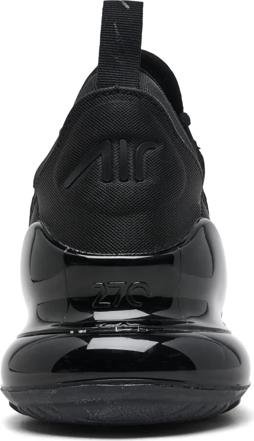 Nike Men's Air Max 270 Casual Sneakers from Finish Line - Black, White - Image 8