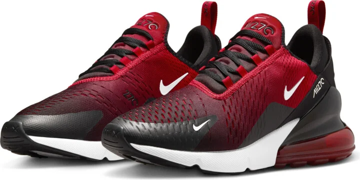 Nike Men's Air Max 270 Shoes in Red | AH8050-602 - Image 5
