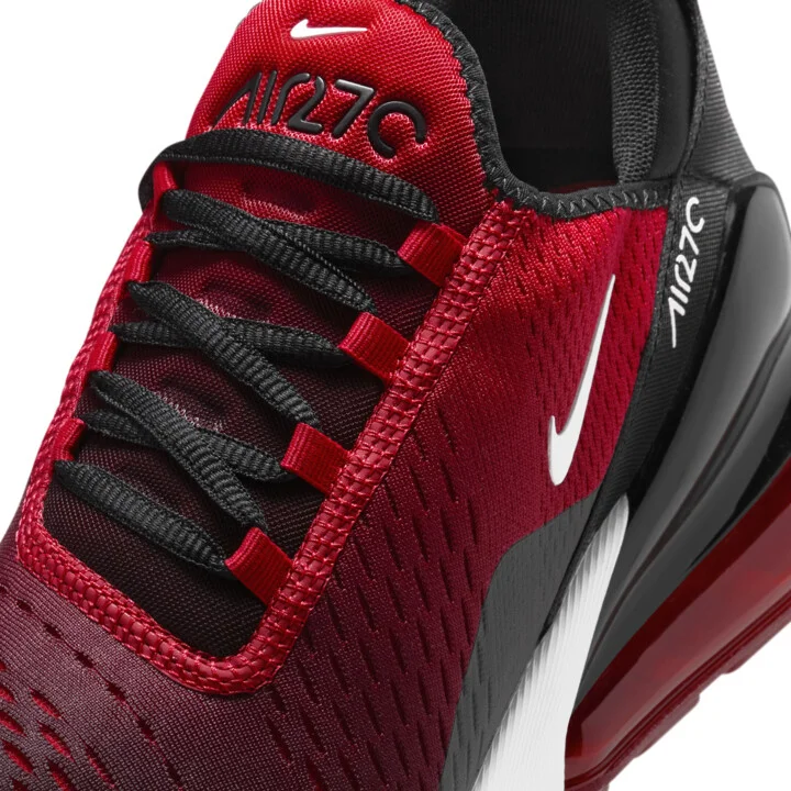Nike Men's Air Max 270 Shoes in Red | AH8050-602 - Image 7