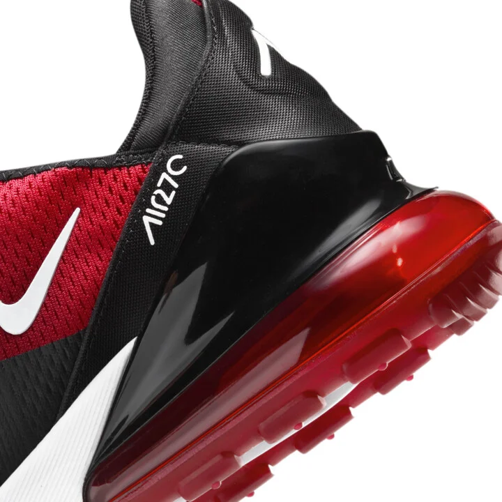 Nike Men's Air Max 270 Shoes in Red | AH8050-602 - Image 8