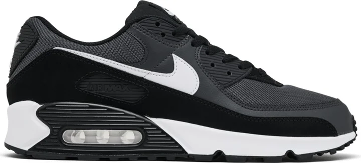 Nike Men's Air Max 90 Casual Sneakers from Finish Line - Black, White - Image 6
