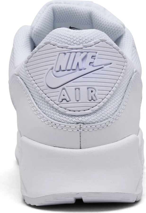 Nike Men's Air Max 90 Casual Sneakers from Finish Line - Black, White - Image 9