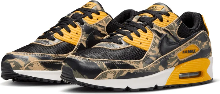 Nike Men's Air Max 90 Premium Shoes in Black | IF1721-001 - Image 5