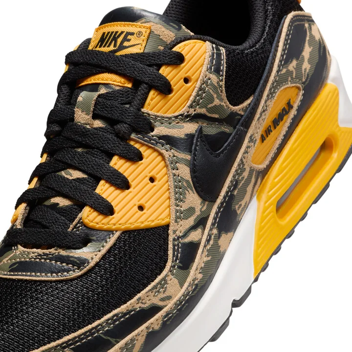Nike Men's Air Max 90 Premium Shoes in Black | IF1721-001 - Image 7