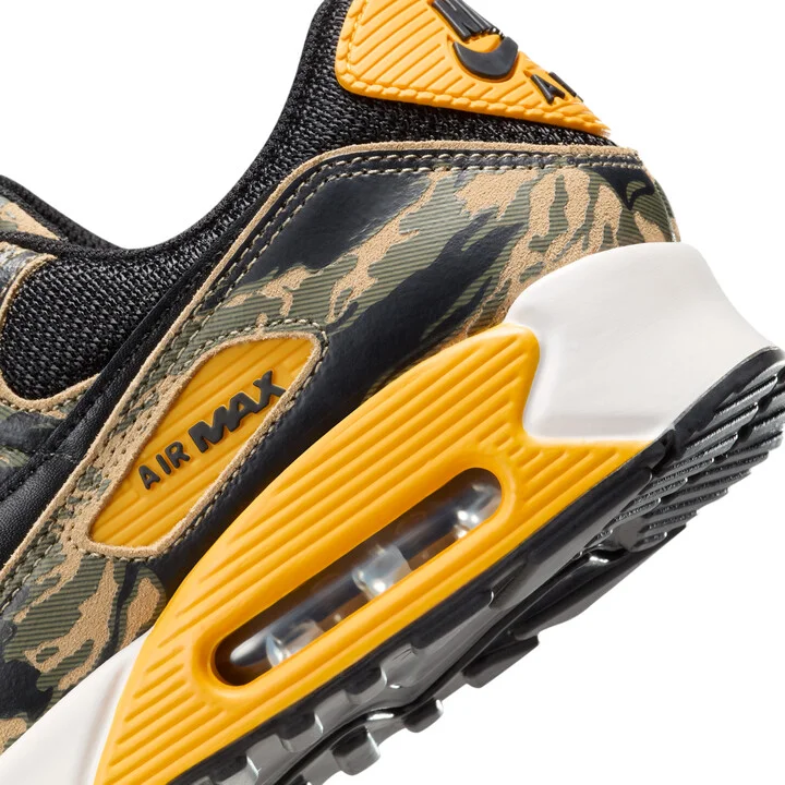 Nike Men's Air Max 90 Premium Shoes in Black | IF1721-001 - Image 8
