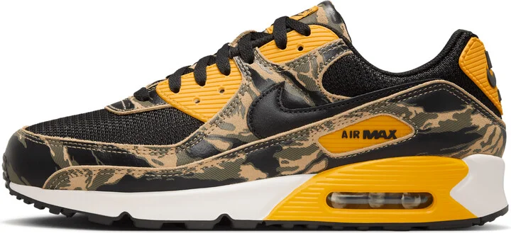 Nike Men's Air Max 90 Premium Shoes in Black | IF1721-001