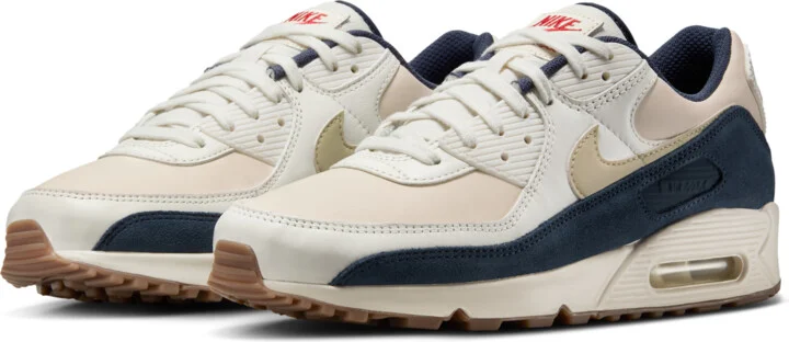 Nike Men's Air Max 90 Premium Shoes in Brown | IH4379-110 - Image 5