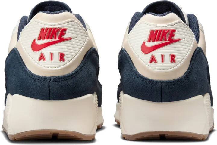 Nike Men's Air Max 90 Premium Shoes in Brown | IH4379-110 - Image 6