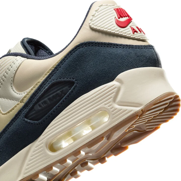 Nike Men's Air Max 90 Premium Shoes in Brown | IH4379-110 - Image 8