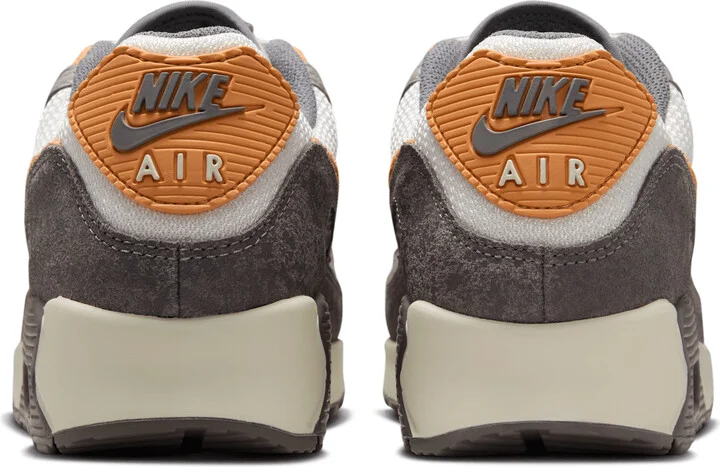 Nike Men's Air Max 90 Premium Shoes in Grey | IB7467-029 - Image 6