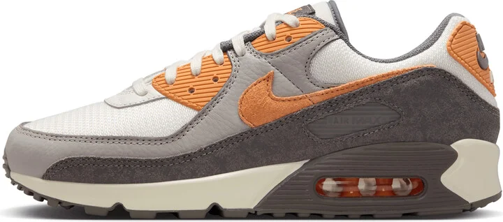 Nike Men's Air Max 90 Premium Shoes in Grey | IB7467-029