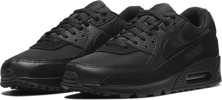 Nike Men's Air Max 90 Shoes in Black | CN8490-003 - Image 5