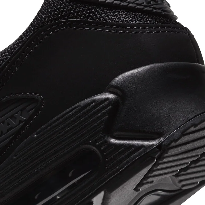 Nike Men's Air Max 90 Shoes in Black | CN8490-003 - Image 8