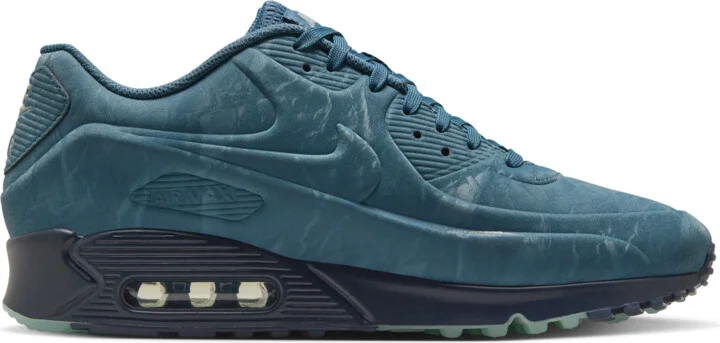 Nike Men's Air Max 90 Shoes in Blue | HQ1970-400 - Image 3