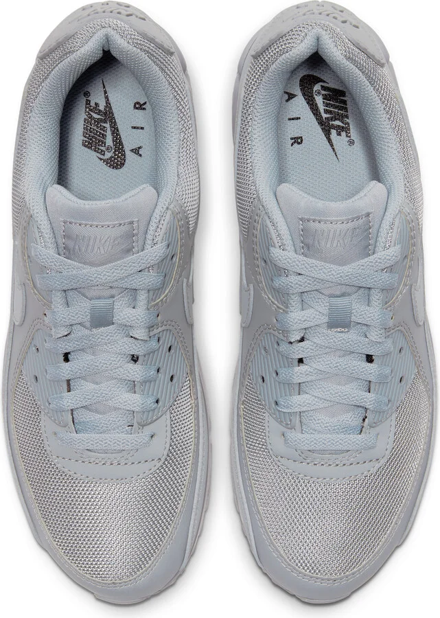 Nike Men's Air Max 90 Shoes in Grey | CN8490-001 - Image 4