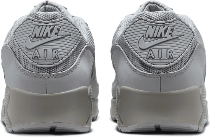 Nike Men's Air Max 90 Shoes in Grey | CN8490-001 - Image 7