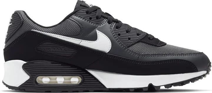 Nike Men's Air Max 90 Shoes in Grey | CN8490-002 - Image 3