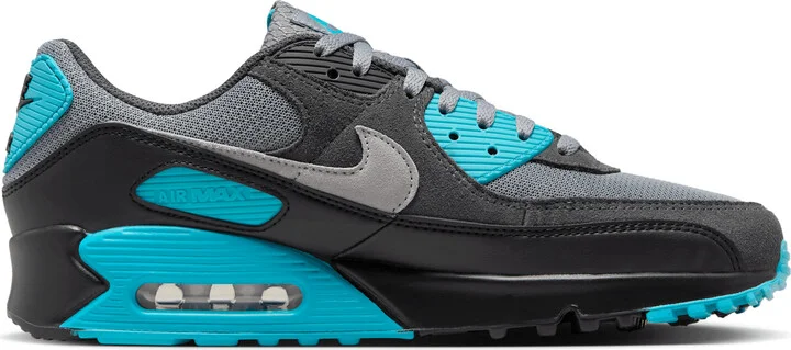 Nike Men's Air Max 90 Shoes in Grey | DM0029-013 - Image 3