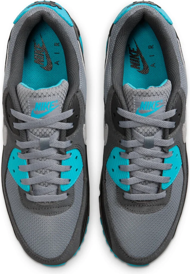 Nike Men's Air Max 90 Shoes in Grey | DM0029-013 - Image 4