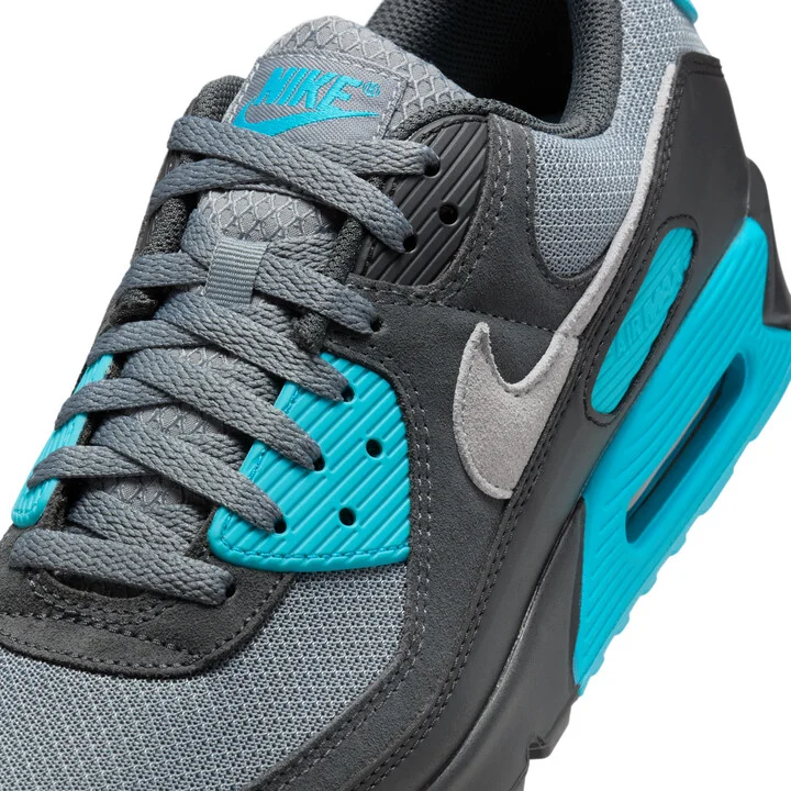 Nike Men's Air Max 90 Shoes in Grey | DM0029-013 - Image 7