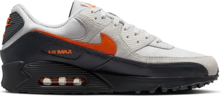 Nike Men's Air Max 90 Shoes in Grey | IF0670-003 - Image 3