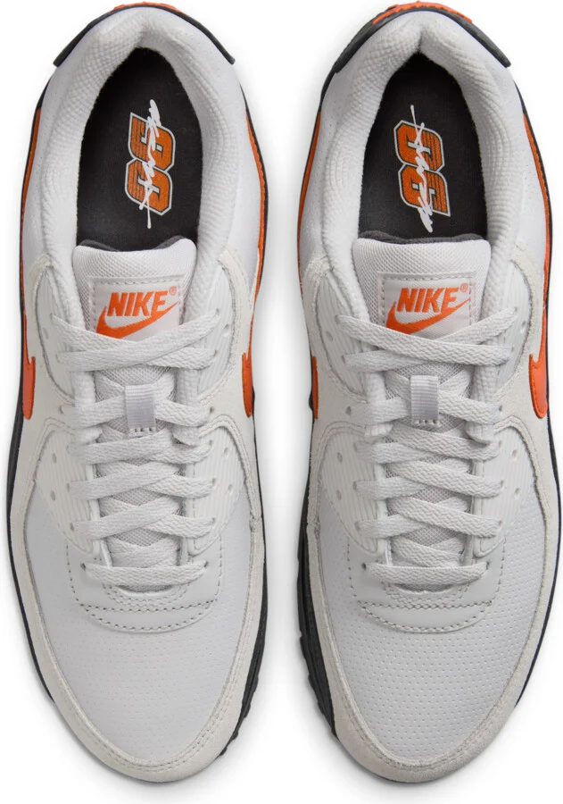 Nike Men's Air Max 90 Shoes in Grey | IF0670-003 - Image 4