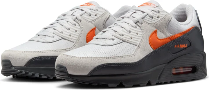 Nike Men's Air Max 90 Shoes in Grey | IF0670-003 - Image 5