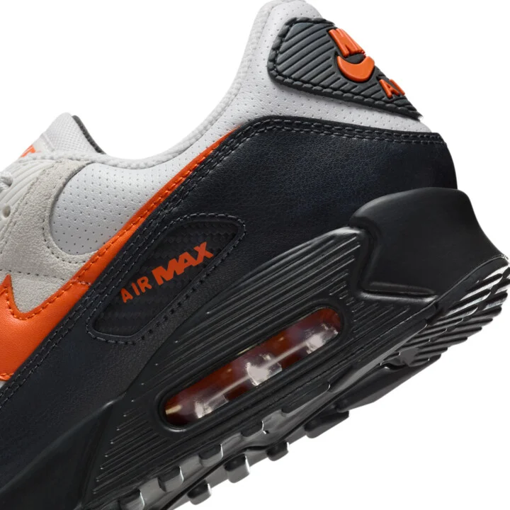 Nike Men's Air Max 90 Shoes in Grey | IF0670-003 - Image 8