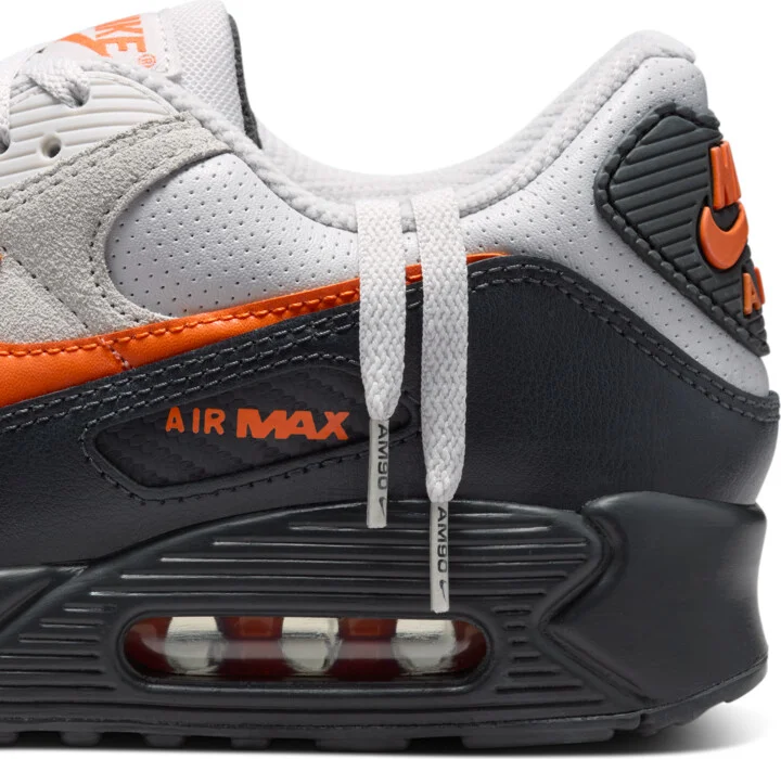 Nike Men's Air Max 90 Shoes in Grey | IF0670-003 - Image 9