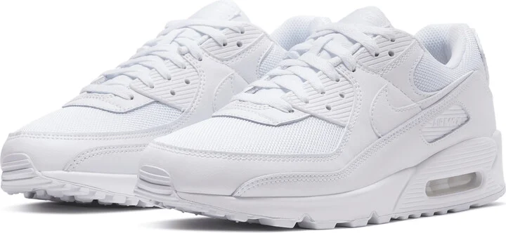 Nike Men's Air Max 90 Shoes in White | CN8490-100 - Image 5
