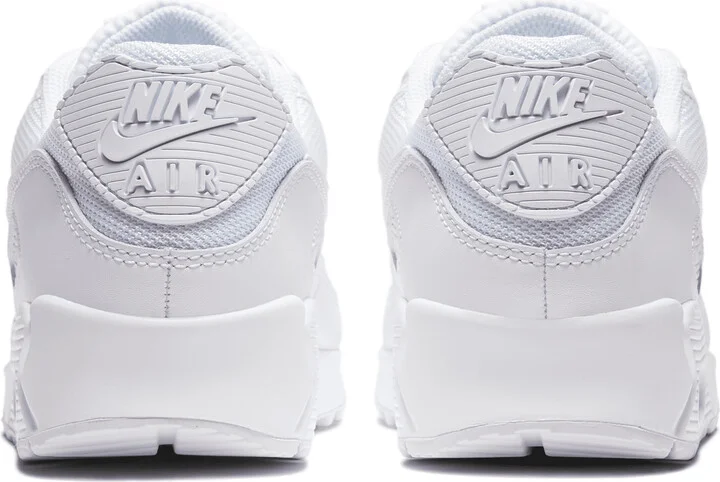 Nike Men's Air Max 90 Shoes in White | CN8490-100 - Image 6