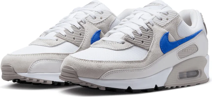 Nike Men's Air Max 90 Shoes in White | DM0029-110 - Image 5