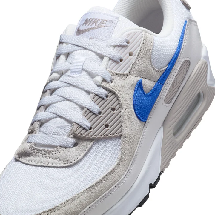Nike Men's Air Max 90 Shoes in White | DM0029-110 - Image 7