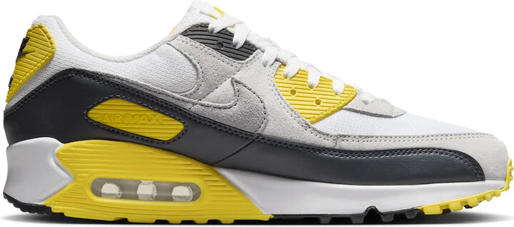 Nike Men's Air Max 90 Shoes in White | DM0029-111 - Image 3