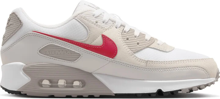 Nike Men's Air Max 90 Shoes in White | DM0029-113 - Image 3
