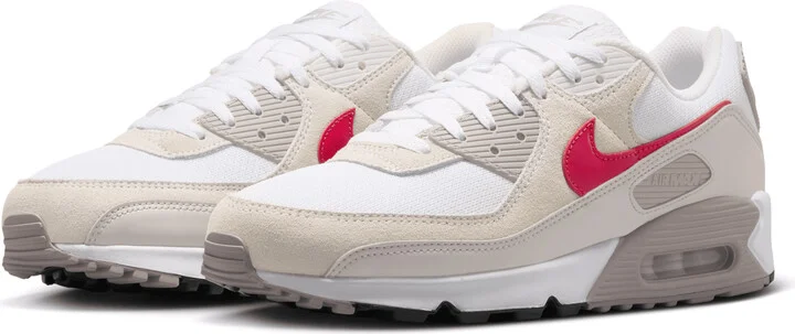 Nike Men's Air Max 90 Shoes in White | DM0029-113 - Image 5