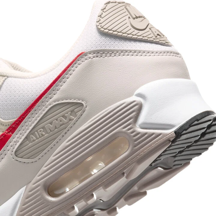 Nike Men's Air Max 90 Shoes in White | DM0029-113 - Image 8