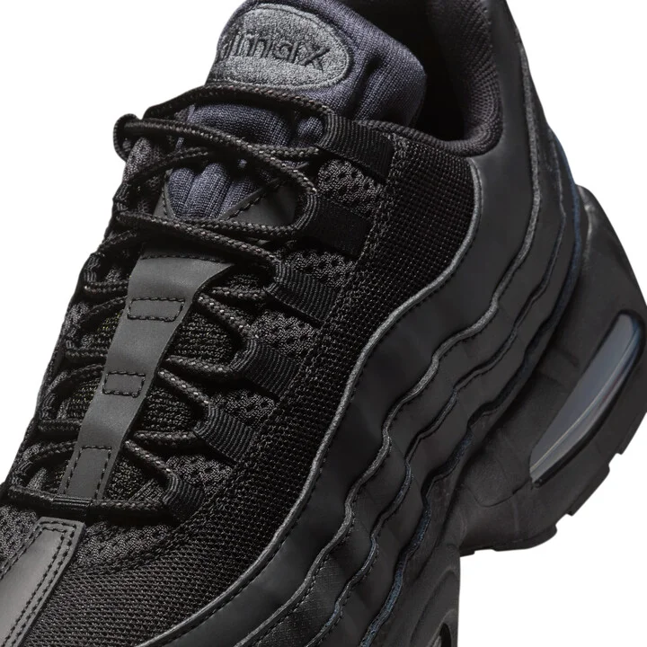 Nike Men's Air Max 95 "Big Bubble" Shoes in Black | HM8755-001 - Image 7