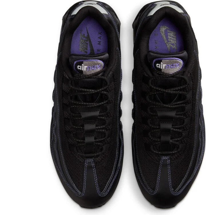 Nike Men's Air Max 95 Big Bubble Shoes in Black | IB7936-001 - Image 4