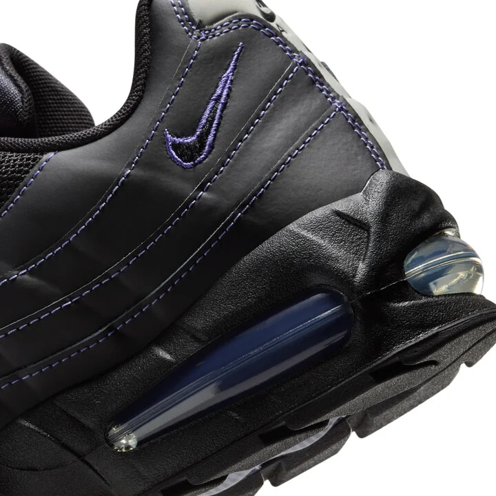 Nike Men's Air Max 95 Big Bubble Shoes in Black | IB7936-001 - Image 8