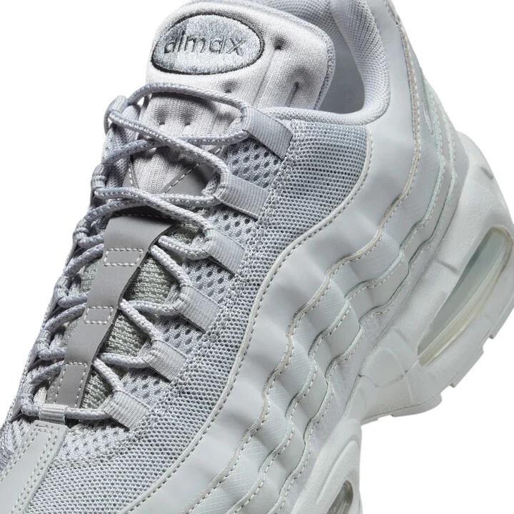 Nike Men's Air Max 95 "Big Bubble" Shoes in Grey | HM8755-002 - Image 7