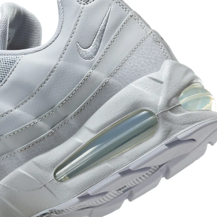 Nike Men's Air Max 95 "Big Bubble" Shoes in Grey | HM8755-002 - Image 8