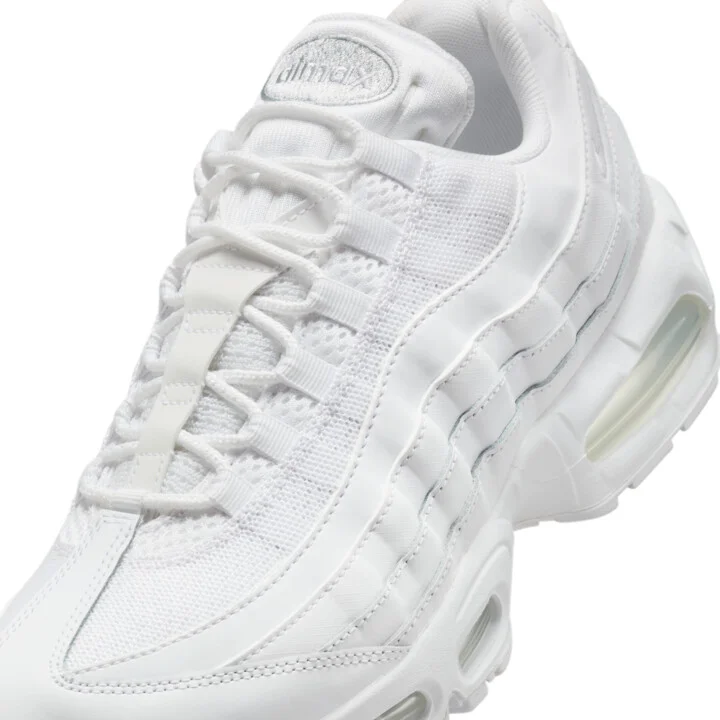 Nike Men's Air Max 95 "Big Bubble" Shoes in White | HM8755-100 - Image 6