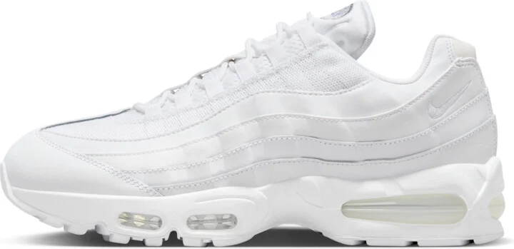 Nike Men's Air Max 95 "Big Bubble" Shoes in White | HM8755-100