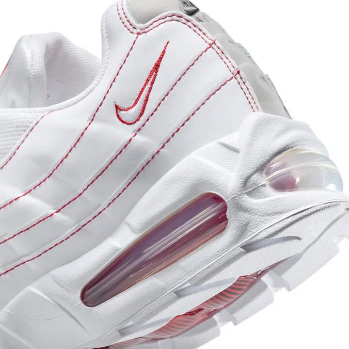 Nike Men's Air Max 95 Big Bubble Shoes in White | IB7936-100 - Image 8