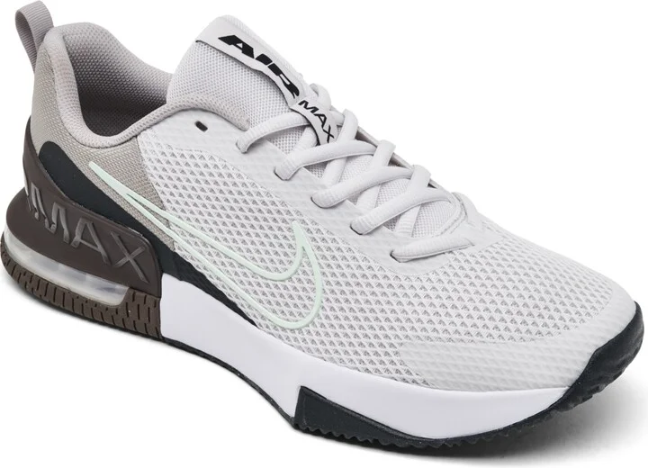 Nike Men's Air Max Alpha Trainer 6 Training Sneakers from Finish Line - Platinum, Gray, Black