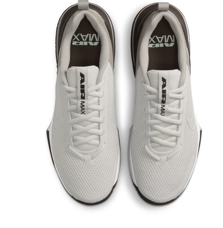 Nike Men's Air Max Alpha Trainer 6 Workout Shoes in Grey | FQ1833-008 - Image 4