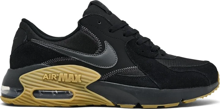 Nike Men's Air Max Excee Casual Sneakers from Finish Line - Black, Gum Light Brown, Anthracite - Image 3