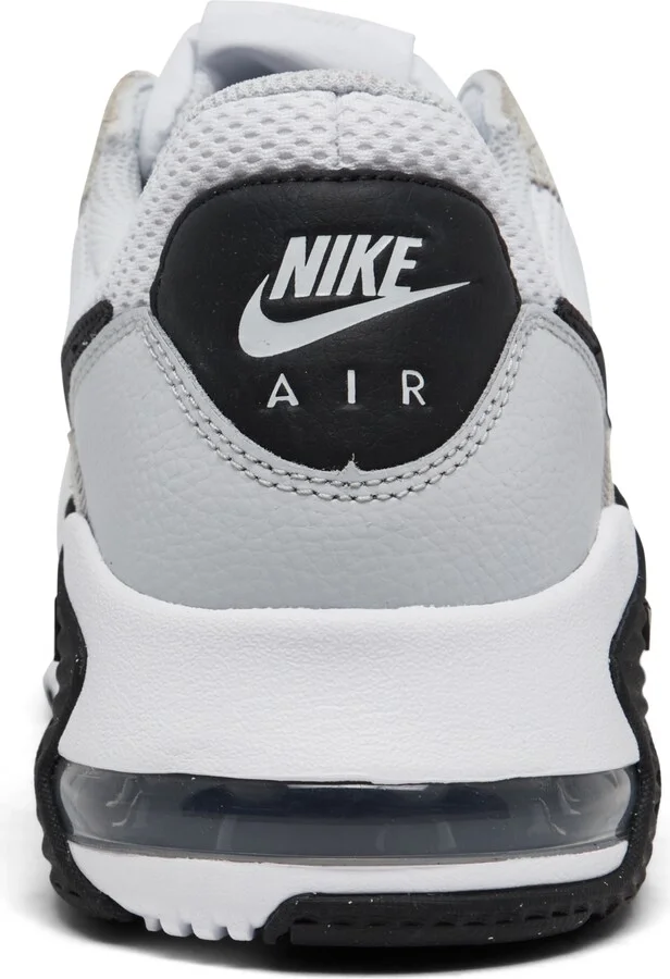 Nike Men's Air Max Excee Running Sneakers from Finish Line - White, Black - Image 4